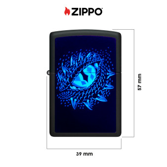 Accendino Zippo 48608 Dragon Eye Design Ricaricabile