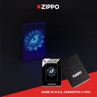 Accendino Zippo 48608 Dragon Eye Design Ricaricabile