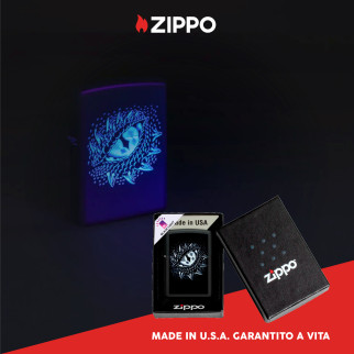 Accendino Zippo 48608 Dragon Eye Design Ricaricabile