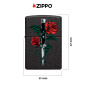 Immagine 4 - Zippo Accendino a Benzina Ricaricabile ed Antivento con Fantasia Rose Dagger Tattoo Design - mod. 49778