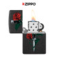Immagine 5 - Zippo Accendino a Benzina Ricaricabile ed Antivento con Fantasia Rose Dagger Tattoo Design - mod. 49778