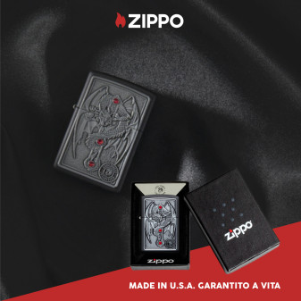 Accendino Zippo 49755 Anne Stokes Gothic Guardian Emblem