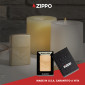 Immagine 6 - Zippo Accendino a Benzina Ricaricabile ed Antivento Fantasia Stamped Leaf Design - mod. 49569
