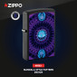 Immagine 2 - Zippo Accendino a Benzina Ricaricabile ed Antivento con Fantasia Mandala Style Pattern Design - mod. 48583