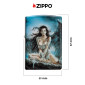 Immagine 4 - Zippo Premium Accendino a Benzina Ricaricabile ed Antivento con Fantasia Luis Royo - mod. 48571