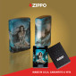 Immagine 6 - Zippo Premium Accendino a Benzina Ricaricabile ed Antivento con Fantasia Luis Royo - mod. 48571