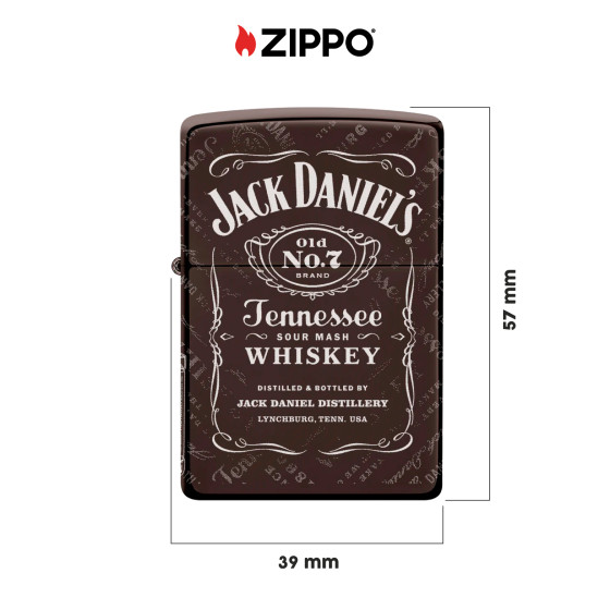 Accendino Zippo Premium mod. 49320 Jack Daniel's