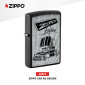 Immagine 2 - Zippo Accendino a Benzina Ricaricabile ed Antivento con Fantasia Zippo Car Ad Design - mod. 48572