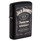 Zippo Accendino a Benzina Ricaricabile ed Antivento con Fantasia Jack Daniel&#039;s - mod. 49281 [TERMINATO]