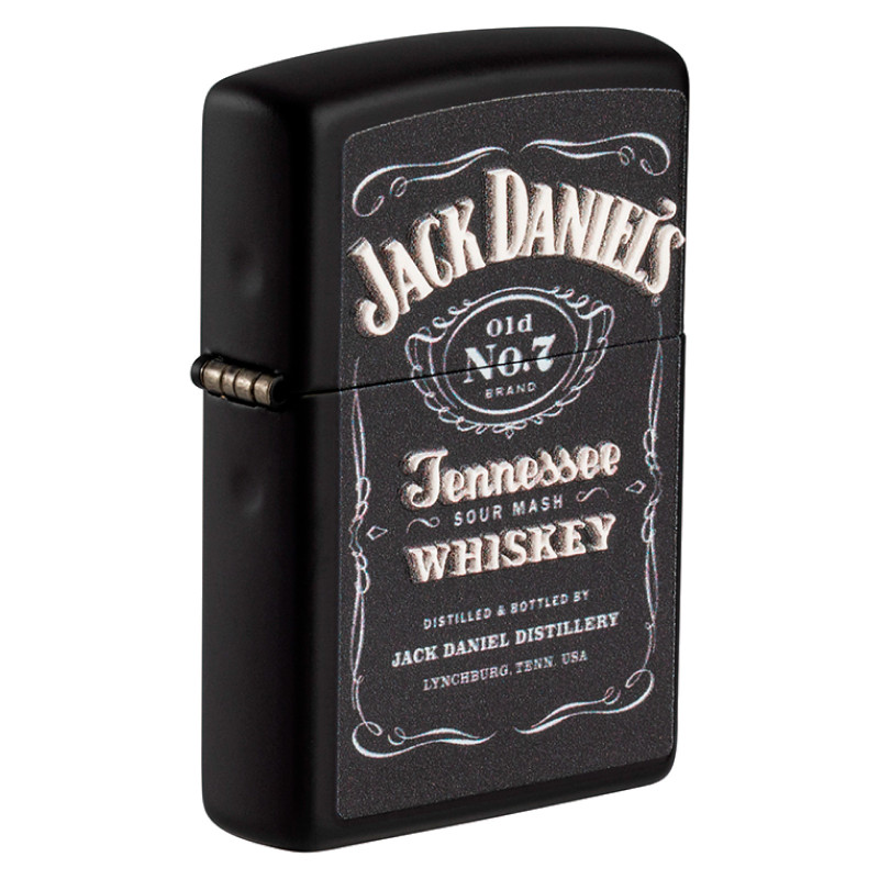 Accendino Zippo 49281 Jack Daniel's Ricaricabile Antivento