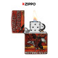 Immagine 5 - Zippo Premium Accendino a Benzina Ricaricabile ed Antivento con Fantasia Harley-Davidson - mod. 48602