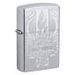 Immagine 1 - Zippo Accendino a Benzina Ricaricabile ed Antivento con Fantasia Harley-Davidson - mod. 49660 [TERMINATO]