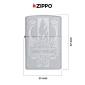 Immagine 4 - Zippo Accendino a Benzina Ricaricabile ed Antivento con Fantasia Harley-Davidson - mod. 49660 [TERMINATO]