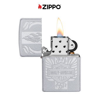 Accendino Zippo 49660 Harley-Davidson Ricaricabile Antivento