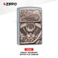 Immagine 2 - Zippo Accendino Ricaricabile ed Antivento con Fantasia Harley-Davidson Motor Flag Emblem - mod. 29266
