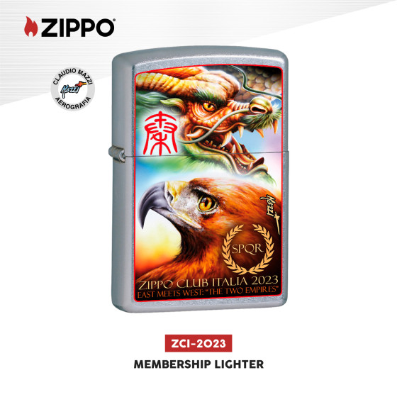 Accendino Zippo mod. ZCI-2023 Membership Lighter Antivento