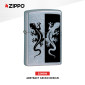 Immagine 2 - Zippo Accendino a Benzina Ricaricabile ed Antivento con Fantasia Abstract Gecko Design - mod. 22H016