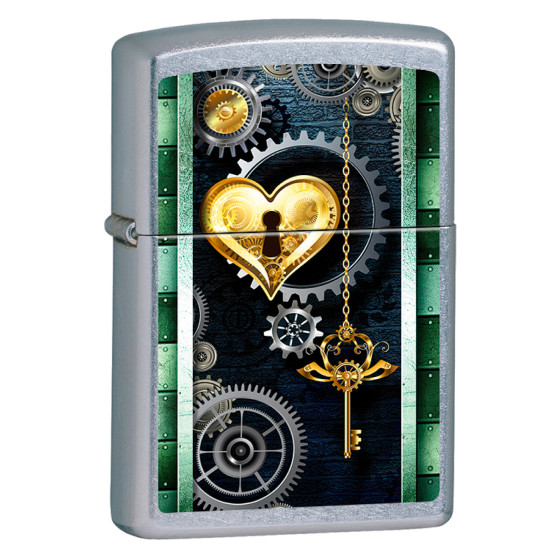 Accendino Zippo mod. 22A032 Heart Design Antivento Accendino Zippo mod. 22A032 Heart Design Antivento
