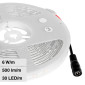 V-Tac VT-5050-30 Striscia LED Flessibile 30W SMD Monocolore 30 LED/metro 12V IP65 - Bobina da 5m - SKU 212145 / 212460