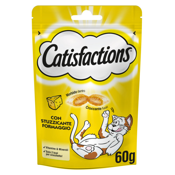 Acquista Catisfactions Snack al Formaggio per Gatti Acquista Catisfactions Snack al Formaggio per Gatti