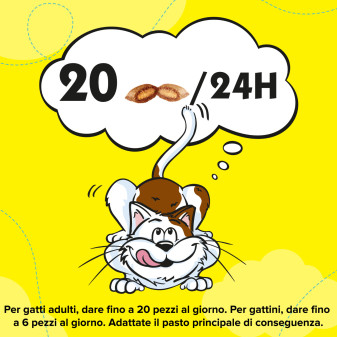 Acquista Catisfactions Snack al Formaggio per Gatti