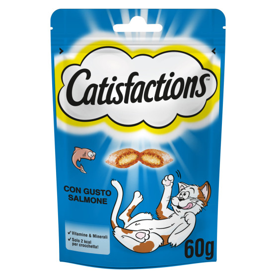 Acquista Catisfactions Snack al Salmone per Gatti Acquista Catisfactions Snack al Salmone per Gatti
