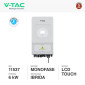 Immagine 2 - V-Tac Inverter Fotovoltaico Monofase Ibrido On-Grid / Off-Grid 6kW IP65 con Display Touch LCD e CEI 0-21 - SKU 11537 [TERMINATO]