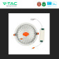 Immagine 12 - V-Tac Pro VT-2-30 Faretto LED COB da Incasso Orientabile Rotondo 30W Chip Samsung Colore Bianco - SKU 21845 / 21846 / 21832
