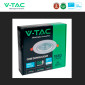 Immagine 13 - V-Tac Pro VT-2-20 Faretto LED COB da Incasso Orientabile Rotondo 20W Chip Samsung Colore Bianco - SKU 21842 / 21843 / 21844