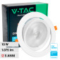 V-Tac Pro VT-2-10 Faretto LED COB da Incasso Orientabile Rotondo 10W Chip Samsung Colore Bianco - SKU 21839 / 21840 / 21841