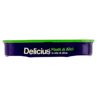Delicius Filetti di Alici in Olio di Oliva 100% Naturale -