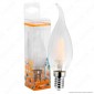 SkyLighting Lampadina LED E14 2W Candela Fiamma Frost Filamento [TERMINATO]
