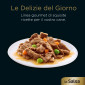 Immagine 3 - Cesar Selezione in Salsa Cibo per Cani con Pollo Verdure Manzo Carote - 4 Buste da 100g
