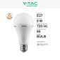 Immagine 2 - V-Tac VT-509 Lampadina LED E27 9W Goccia A70 SMD Luce Emergenza Anti Black-Out - SKU 7010
