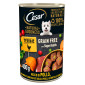 Cesar Natural Goodness Cibo per Cani con Pollo Patate Dolci Piselli e Mirtillo Rosso - Lattina da 400g