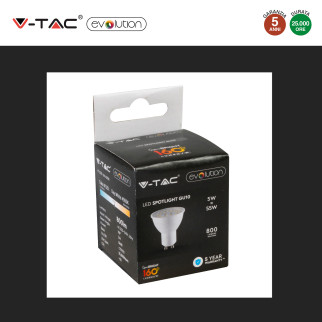 Lampadina LED GU10 5W Faretto Spotlight 110° V-Tac Evolution VT-2335