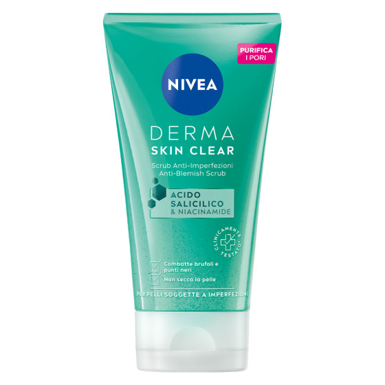 Scrub Anti-Imperfezioni Vegano Nivea Derma Skin Clear Scrub Anti-Imperfezioni Vegano Nivea Derma Skin Clear