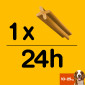 Immagine 3 - Pedigree Dentastix Medium per l'igiene orale del cane - Confezione da 105 Stick
