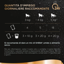 Sheba Délices Du Jour in Salsa Gatti Pollo e Tacchino 6 Buste da 50g