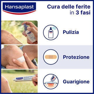 100 Cerotti Universal Traspiranti Water Resistant Hansaplast