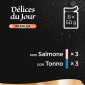 Immagine 3 - Sheba Délices Du Jour in Salsa Cibo per Gatti con Salmone e Tonno - 6 Buste da 50g