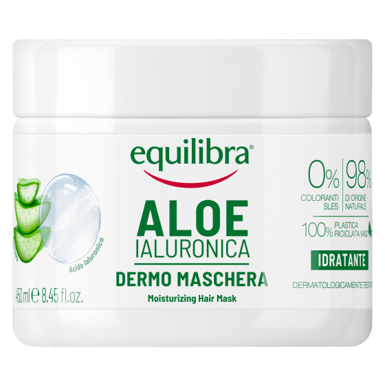 Aloe Ialuronica Dermo Maschera Idratante Capelli Equilibra Aloe Ialuronica Dermo Maschera Idratante Capelli Equilibra