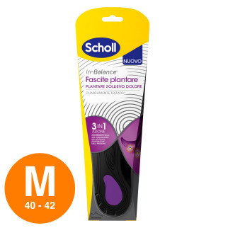 Scholl In-Balance Fascite Plantare Sollievo Dolore