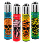 Immagine 1 - Clipper Micro Accendini Piccoli Fantasia Wild Skulls 1 - Serie da 4 Accendini