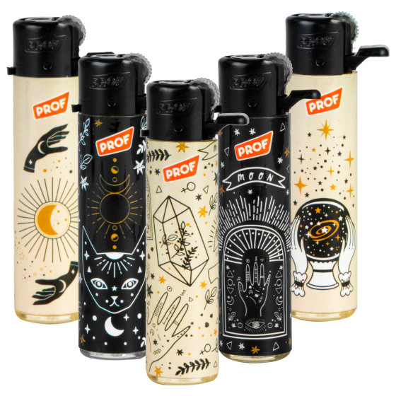 Prof Fantasia Magic - Serie da 5 Accendini a Pietrina Prof Fantasia Magic - Serie da 5 Accendini a Pietrina