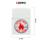 Immagine 4 - Zippo Accendino a Benzina Ricaricabile ed Antivento con Fantasia Zippo Design - mod. 48148 [TERMINATO]