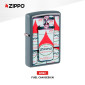 Immagine 2 - Zippo Accendino a Benzina Ricaricabile ed Antivento con Fantasia Fuel Can Design - mod. 48142