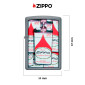 Immagine 4 - Zippo Accendino a Benzina Ricaricabile ed Antivento con Fantasia Fuel Can Design - mod. 48142