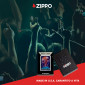Immagine 5 - Zippo Accendino a Benzina Ricaricabile ed Antivento con Fantasia Gamer Design - Esclusiva Eurocali - mod. 207