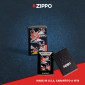 Immagine 6 - Zippo Accendino a Benzina Ricaricabile ed Antivento con Fantasia Zippo Design - mod. 48182 [TERMINATO]